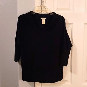 V neck sweater